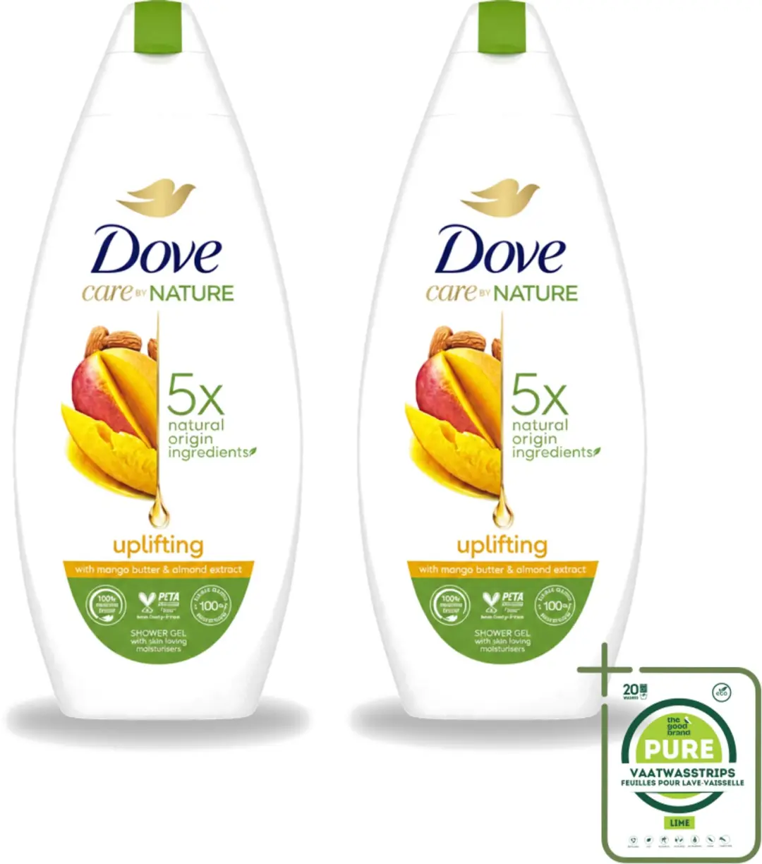 2 x Dove Care By Nature