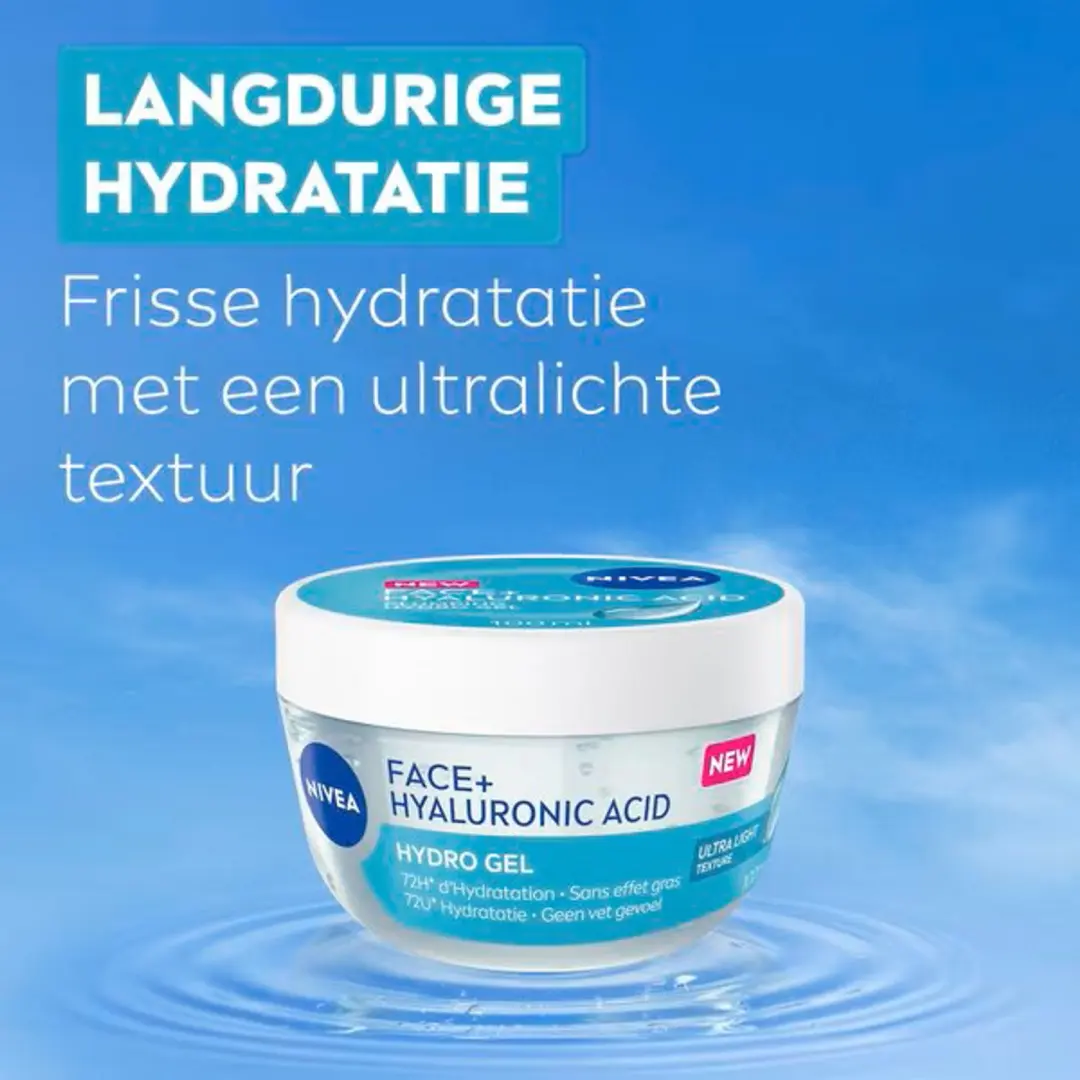 NIVEA Face+ Hyaluronic Acid Hydro Gel 100ml - afbeelding 5 van 6
