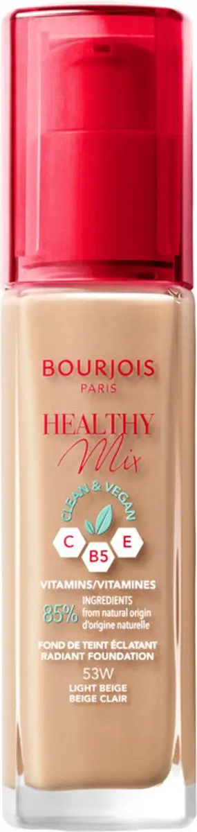 Bourjois Healthy Mix Clean Foundation 053 Light Beige