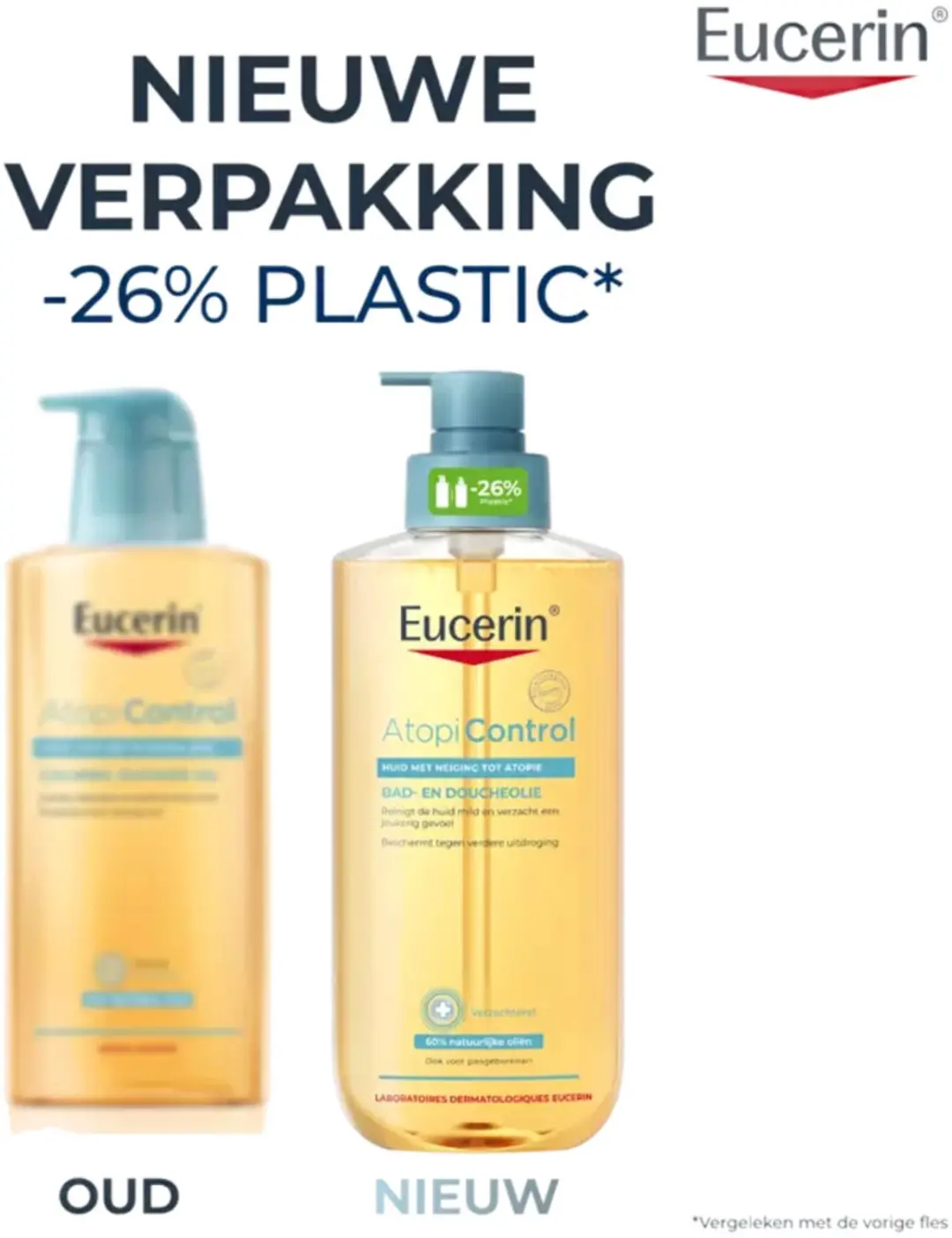 Eucerin AtopiControl Bad- en Doucheolie 400ml - afbeelding 4 van 6