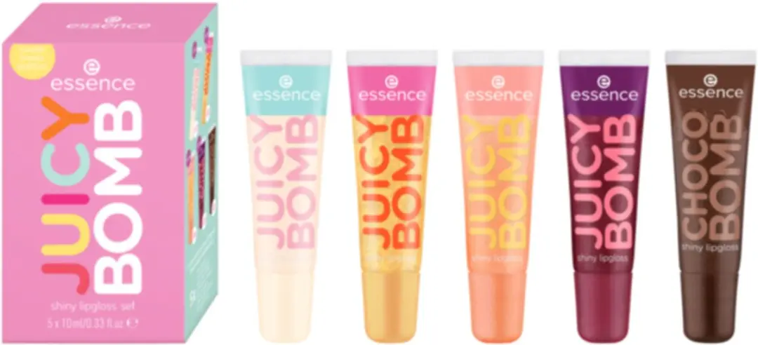 Essence Juicy Bomb Shiny Lipgloss Set