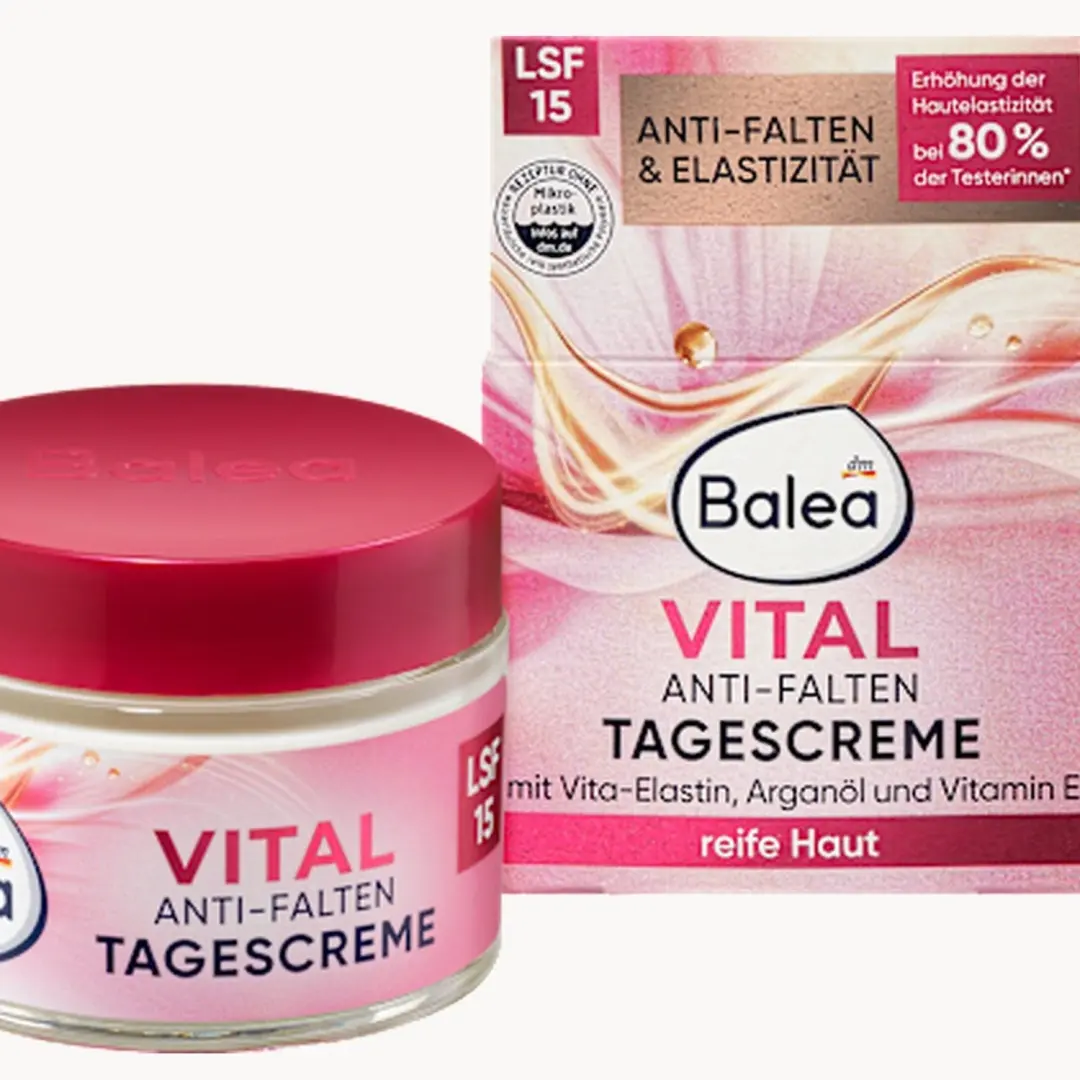 Balea Gezichtscrème Anti-Rimpel Vital SPF 15, 50 ml