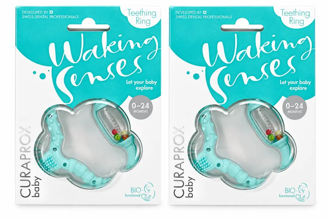 2 x Curaprox Bijtring