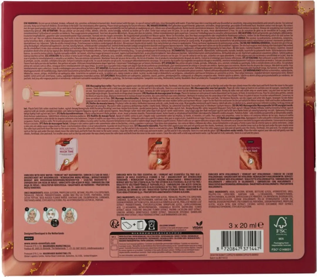 Sence Collection Sheet Gezichtsmaskers Ancient Escape - 1 Stuk - afbeelding 3 van 3