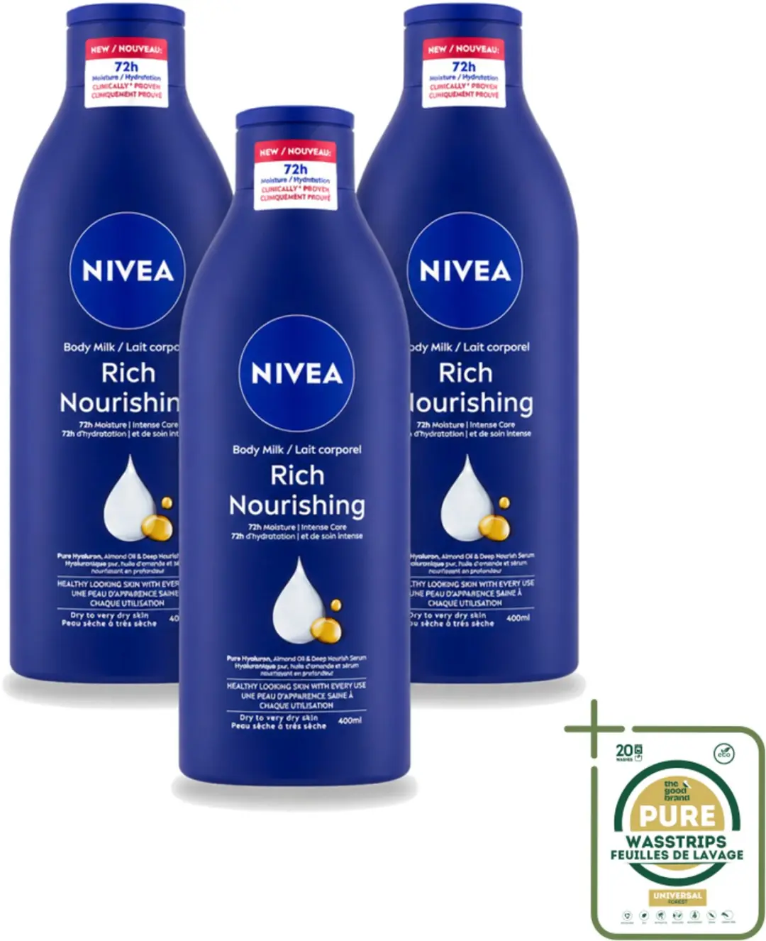 3 x Nivea