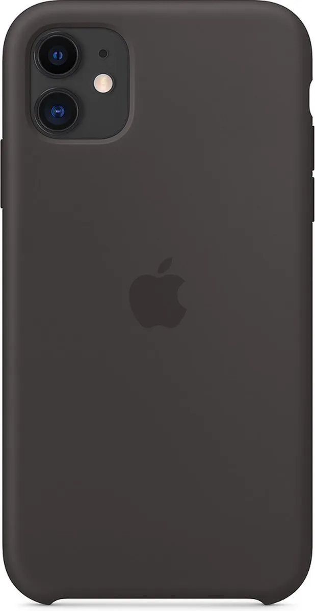 Apple iPhone 11 Siliconen Hoesje MWVU2 - Zwart - afbeelding 6 van 6