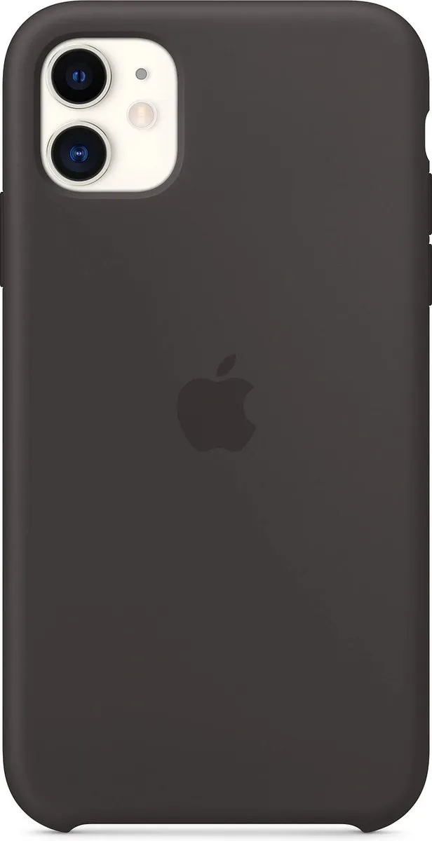 Apple iPhone 11 Siliconen Hoesje MWVU2 - Zwart