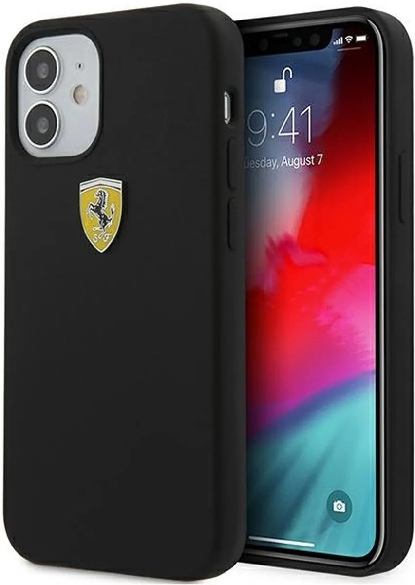 Ferrari SF Silicone Back Case iPhone 12 Mini