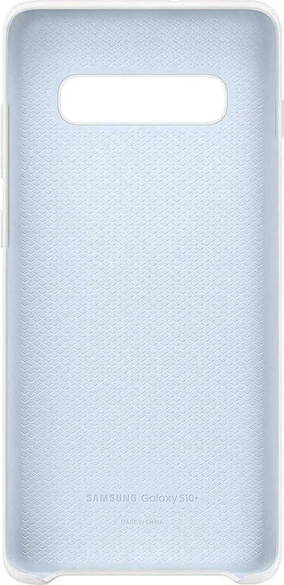 Samsung Galaxy S10+ Silicone Hoesje - Wit - afbeelding 6 van 6