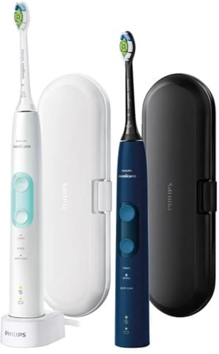 Philips Sonicare 5100 HX6851/34 Sonische Tandenborstel - Wit & Blauw - afbeelding 6 van 6