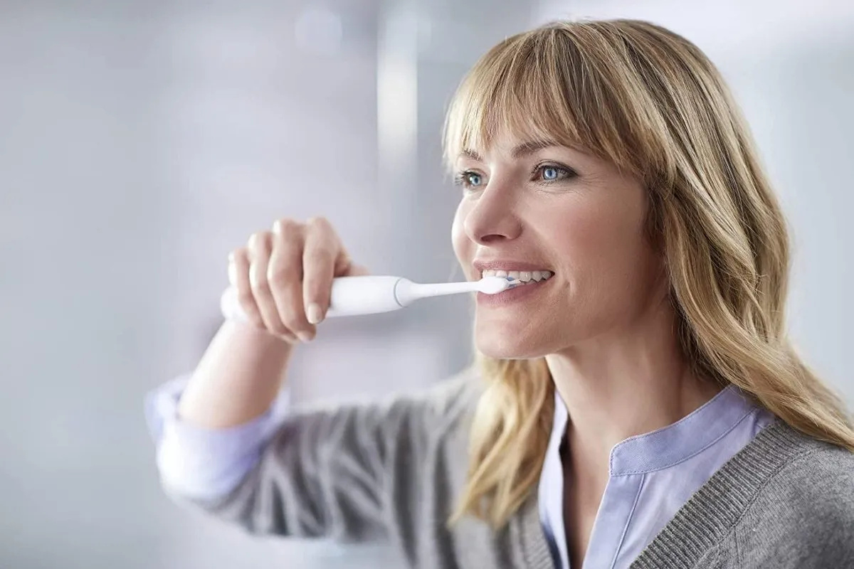Philips Sonicare 5100 HX6851/34 Sonische Tandenborstel - Wit & Blauw