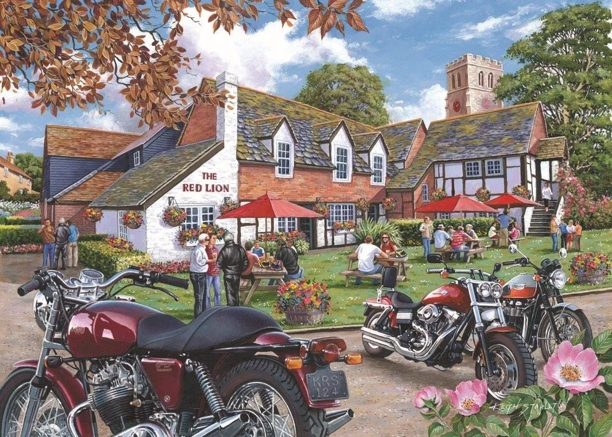 House Of Puzzles Easy Riders 1000 Stuks