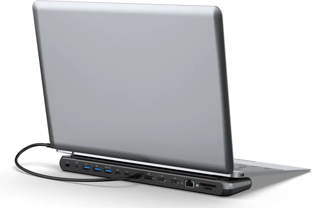 Digitus DA-70919 USB-C Dockingstation 12-poorts - 8K@30Hz - afbeelding 3 van 6