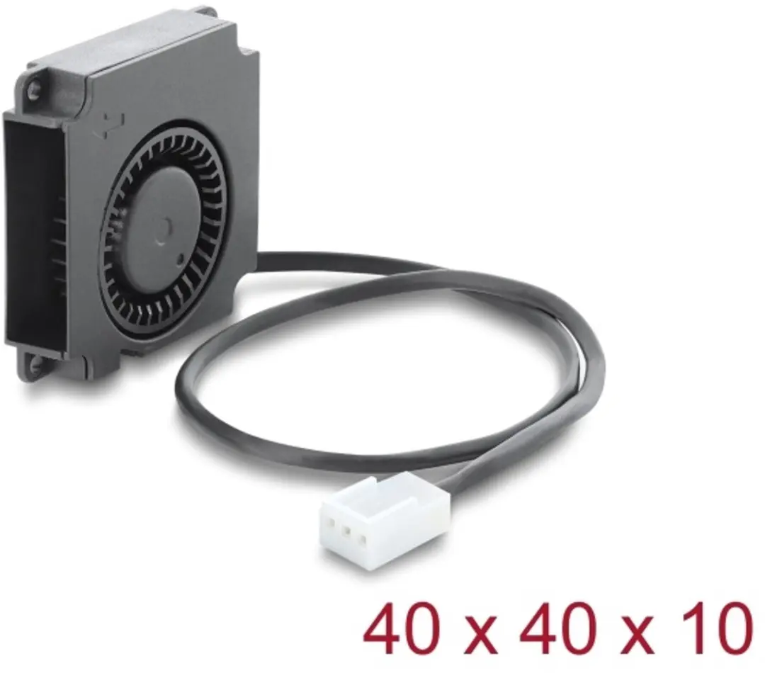 Delock 67488 Radial Fan 12V DC 40x40x10mm