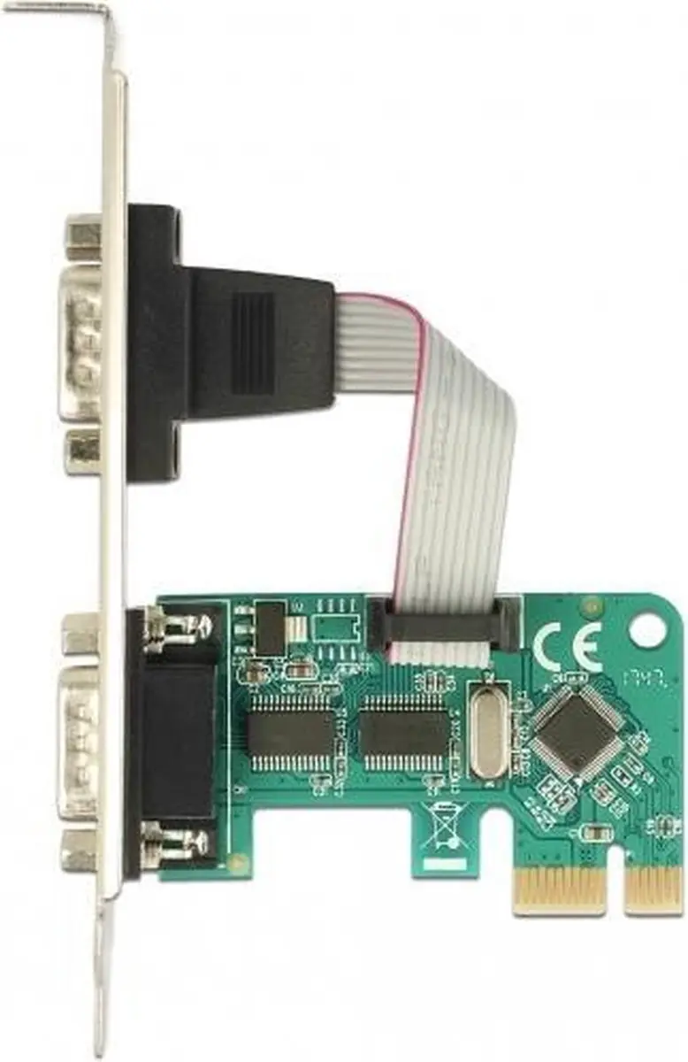 Delock 89918 PCI Express Kaart 2x Serieel - afbeelding 2 van 3