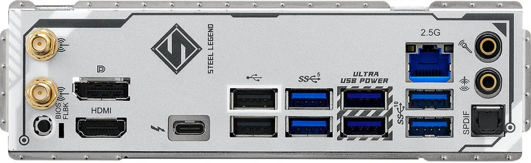 ASRock B860M Steel Legend WiFi - microATX - afbeelding 4 van 6