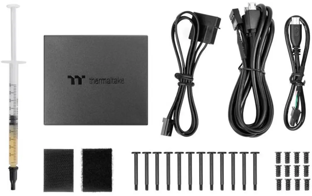 Thermaltake CL-F143-PL12SW-A RGB Ventilator 120mm - Zwart/Transparant - afbeelding 3 van 6