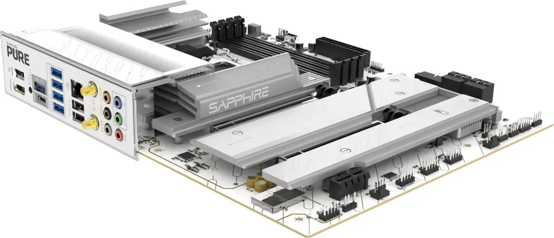 Sapphire PURE X870A WIFI7 Moederbord - AMD X870 AM5 - afbeelding 6 van 6