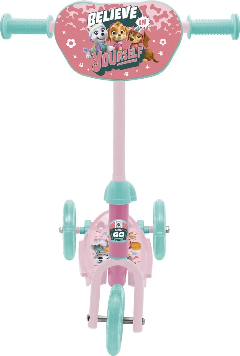 Nickelodeon Paw Patrol 3-Wiel Step - Roze/Lichtblauw