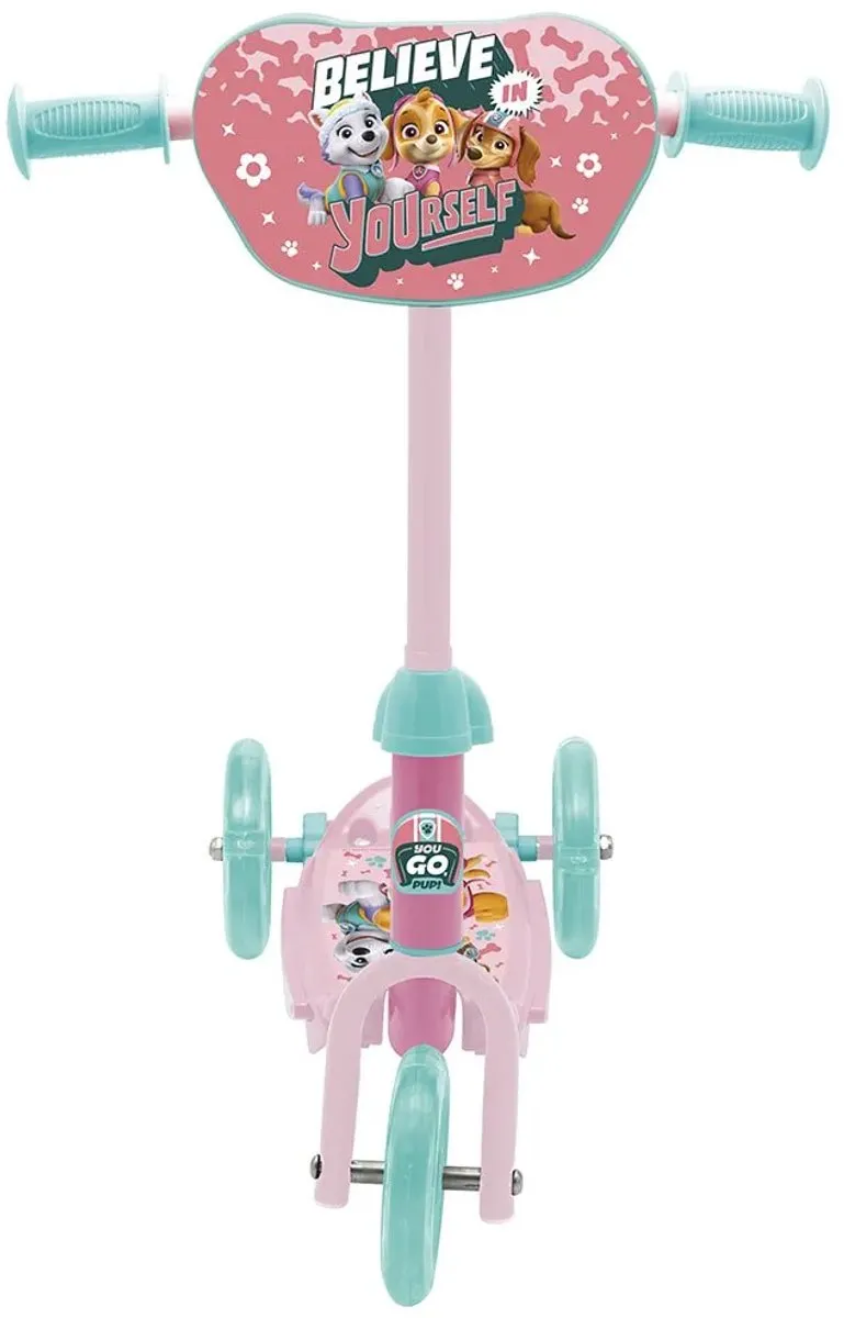 Nickelodeon Paw Patrol 3-Wiel Step - Roze/Lichtblauw