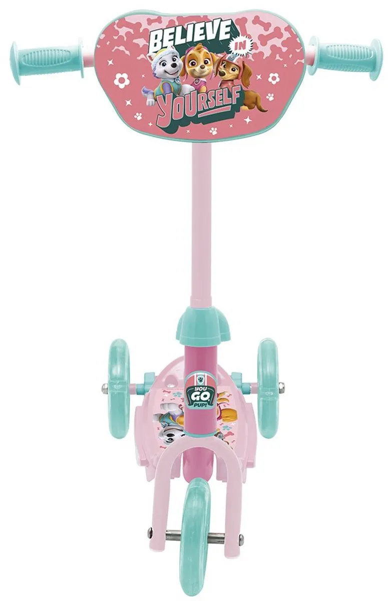 Nickelodeon Paw Patrol 3-Wiel Step - Roze/Lichtblauw