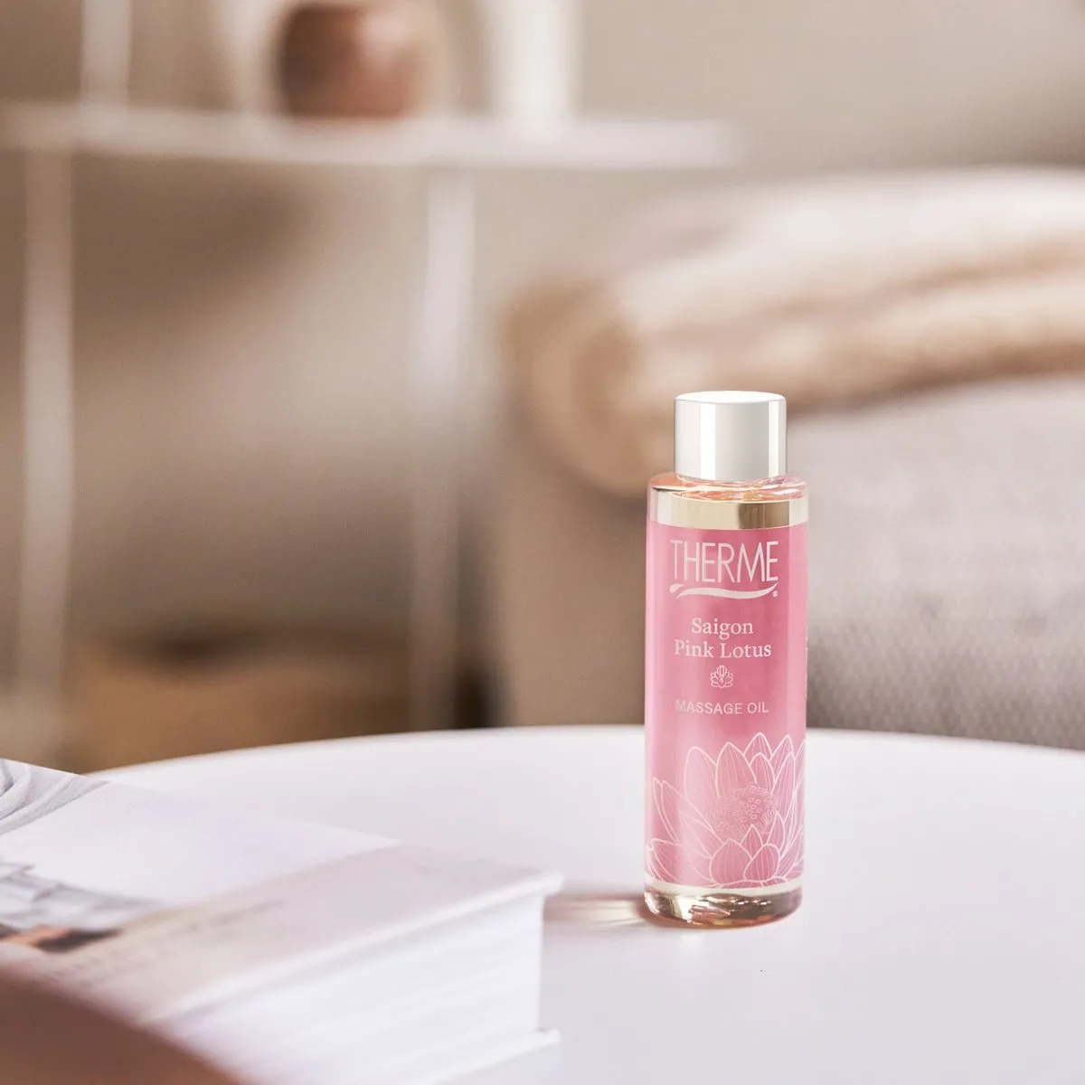 Therme Saigon Pink Lotus Massageolie 125ml