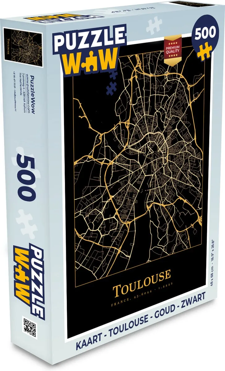 PuzzleWow Toulouse Legpuzzel 500 Stuks