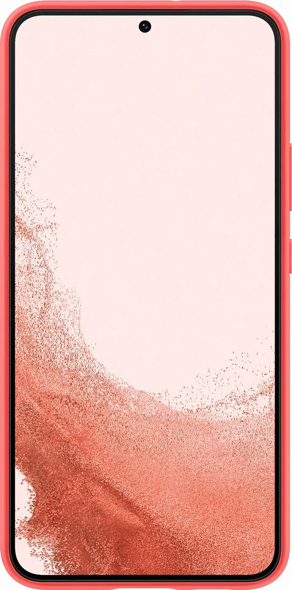 Samsung Siliconen Hoesje Galaxy S22 Plus EF-PS906TPEGWW - Coral