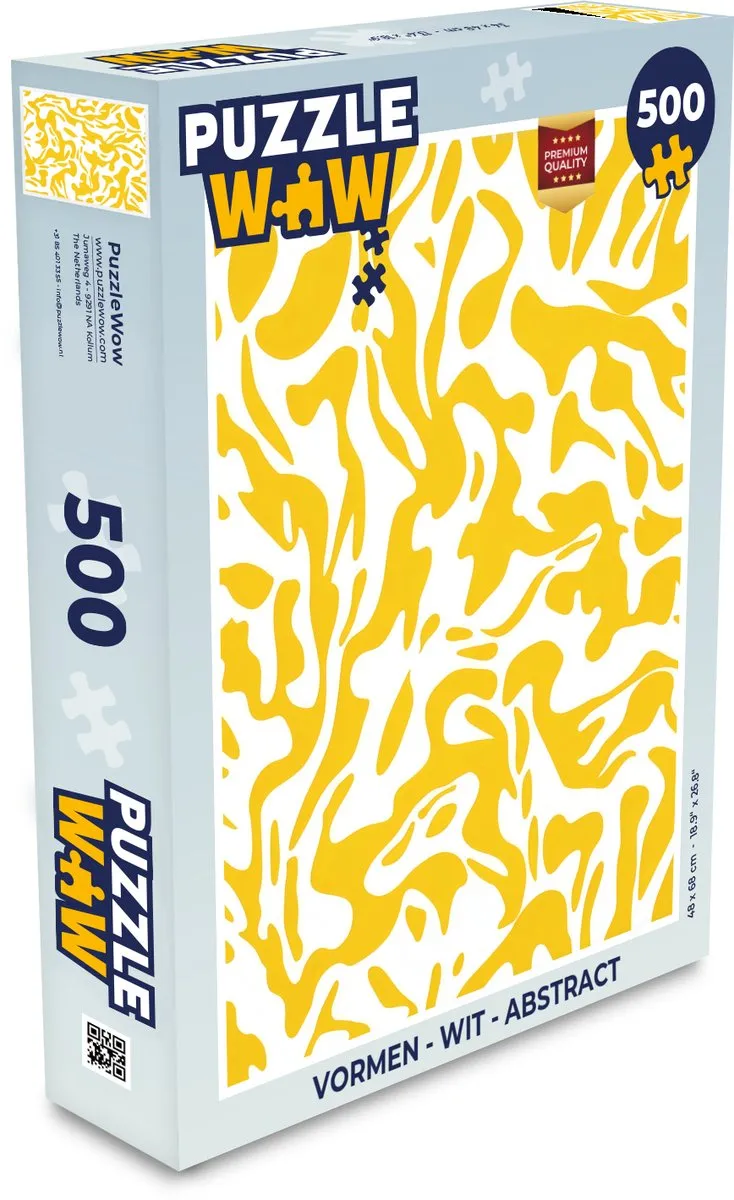 PuzzleWow Abstract Legpuzzel 500 Stuks