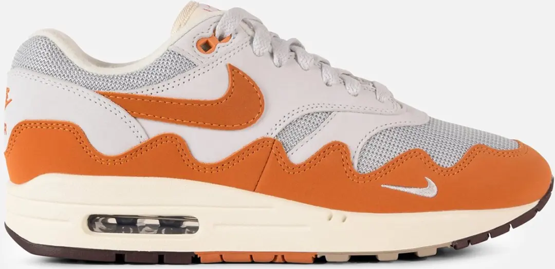 Nike Air Max 1/Patta, Metallic Silver/Monarch, DH1348 001, EUR 38.5