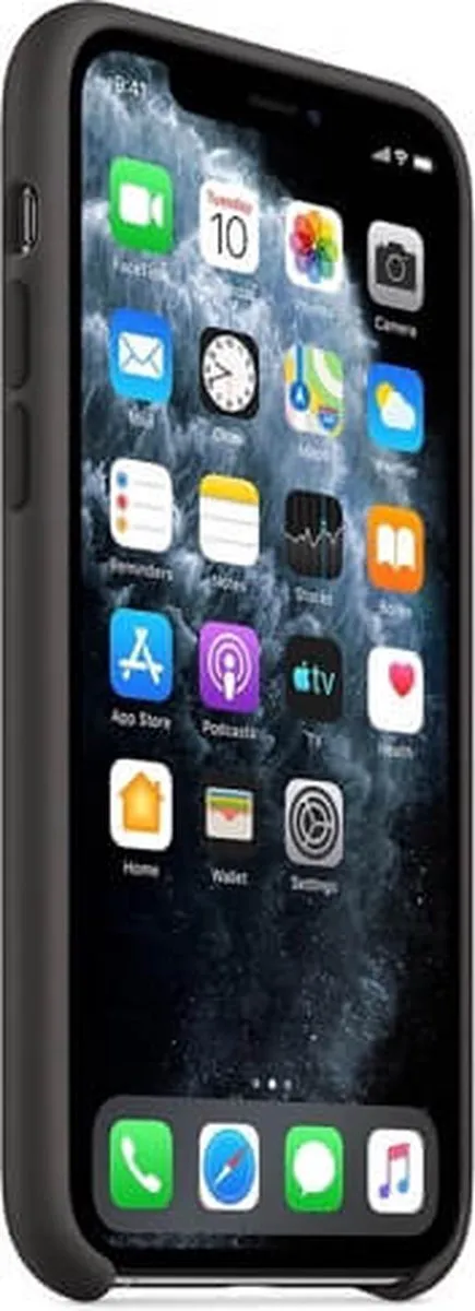 Apple Siliconen Hoesje iPhone 11 Pro MWYN2ZM/A - Zwart - afbeelding 6 van 6