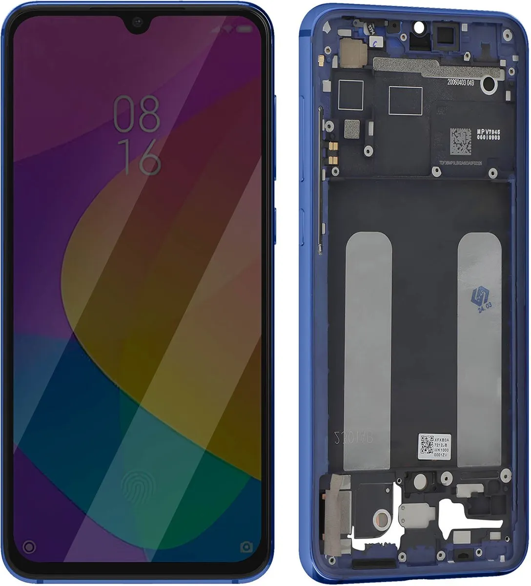 Xiaomi Mi 9 Lite Origineel Scherm Blauw
