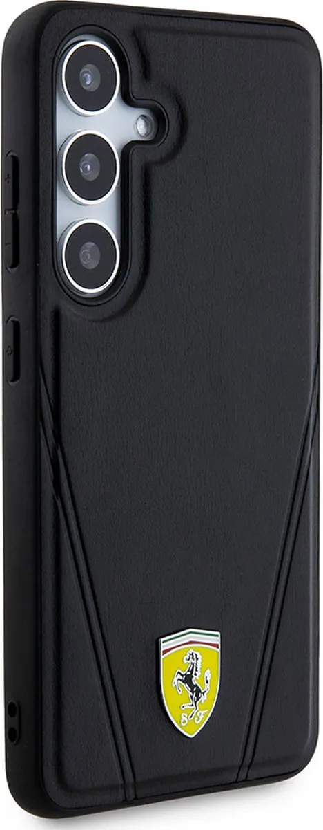 Ferrari Backcase Hoesje Samsung Galaxy S24 - Zwart - 3666339242473