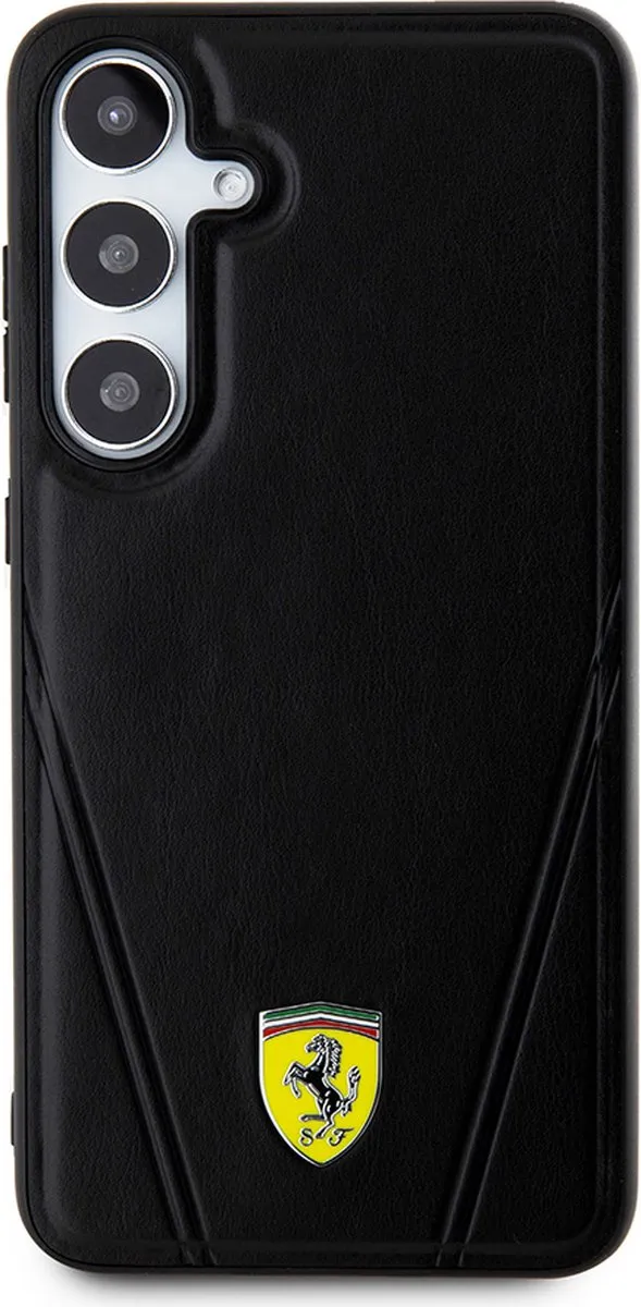 Ferrari Backcase Hoesje Samsung Galaxy S24 - Zwart - 3666339242473