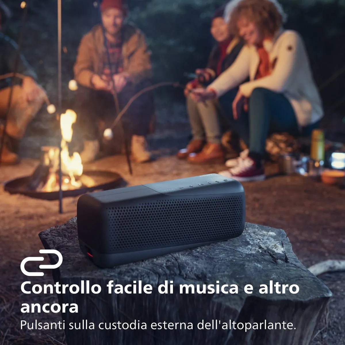 Philips TAS7807 Draadloze Bluetooth Speaker - Zwart