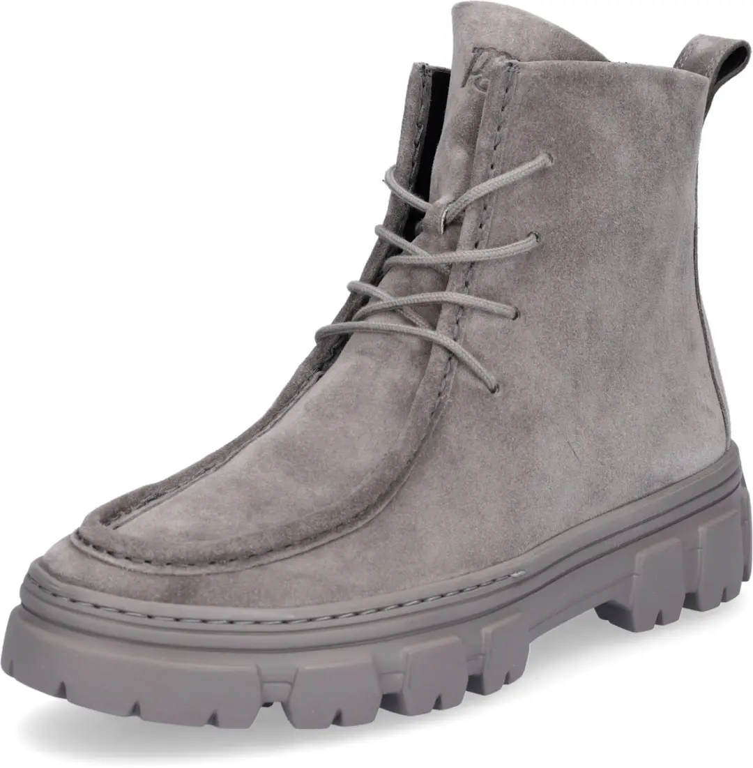 Paul Green dames veterschoen grijs