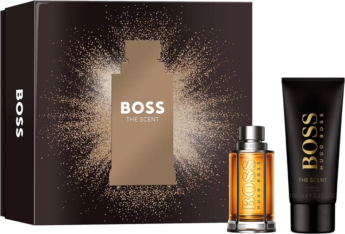 Hugo Boss The Scent Geschenkset - Eau de Toilette 50ml + Douchegel 100ml