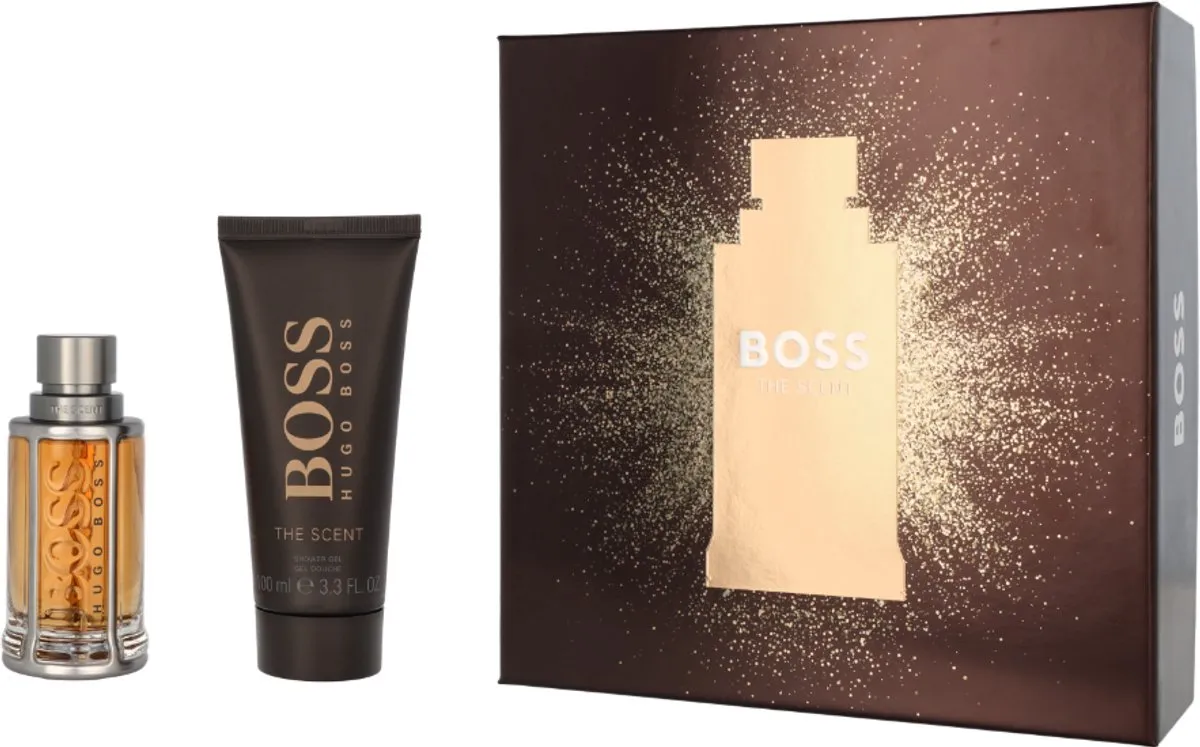 Hugo Boss The Scent Geschenkset - Eau de Toilette 50ml + Douchegel 100ml