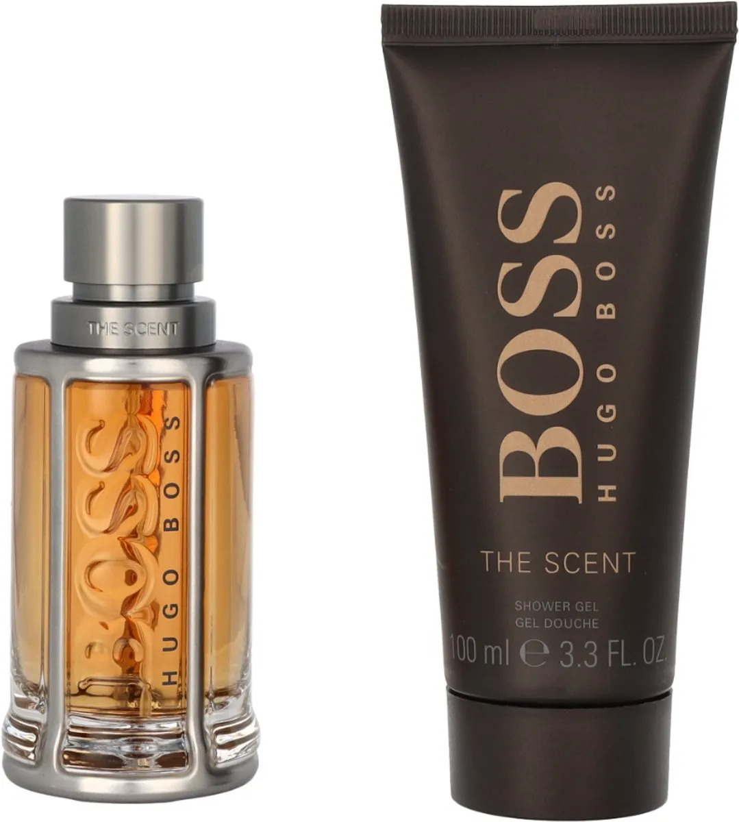 Hugo Boss The Scent Geschenkset - Eau de Toilette 50ml + Douchegel 100ml