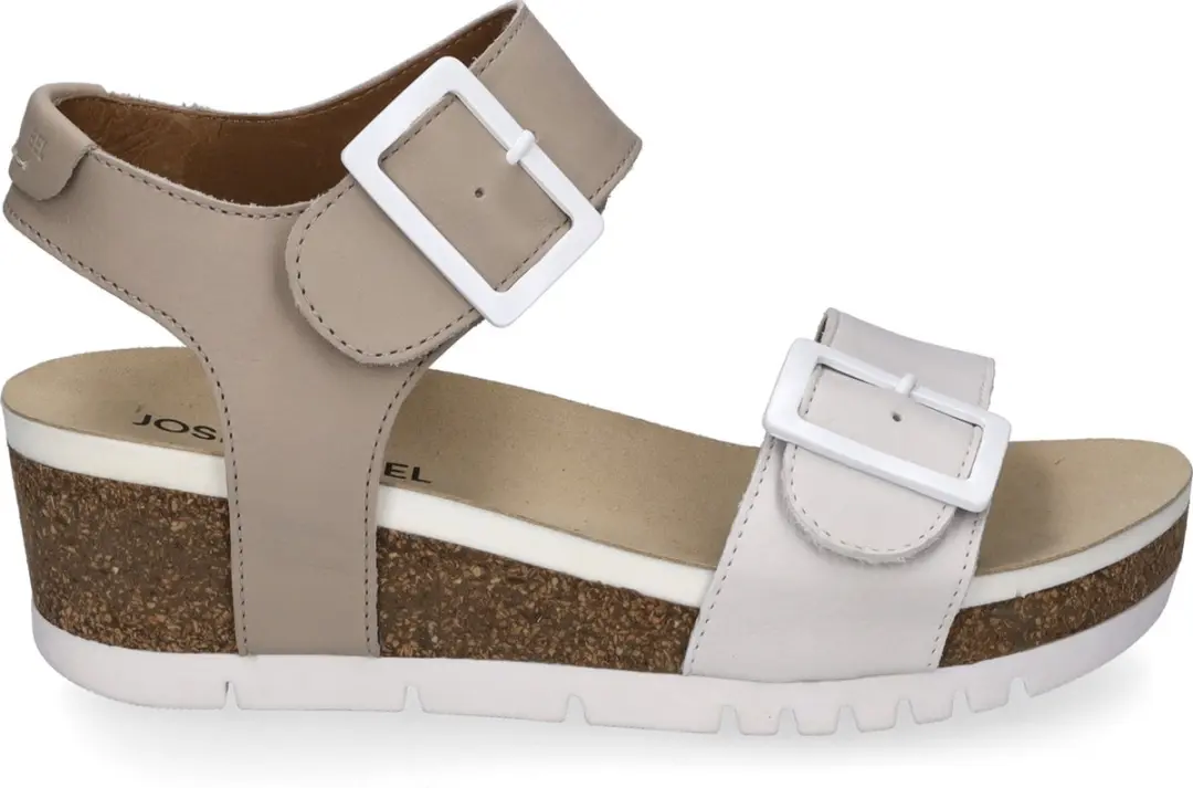 Josef Seibel Quinn 02 Sandalen - 42 - Offwhite - afbeelding 5 van 6