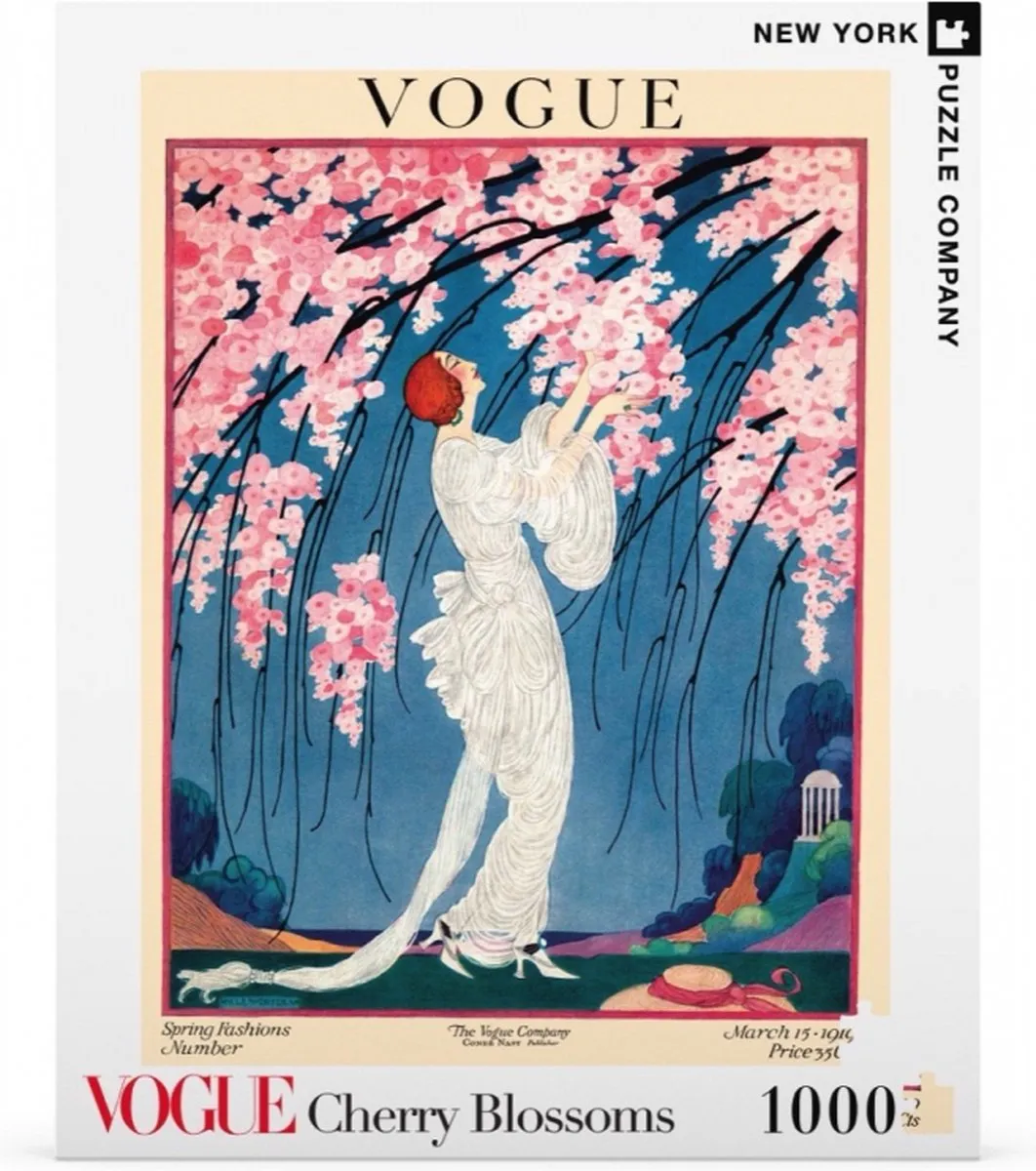 The New York Puzzle Company Vogue Cherry Blossoms 1000 Stuks - NPZVG1706