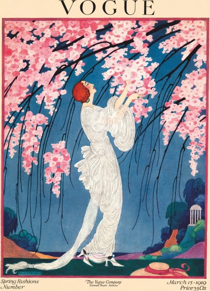 The New York Puzzle Company Vogue Cherry Blossoms 1000 Stuks - NPZVG1706
