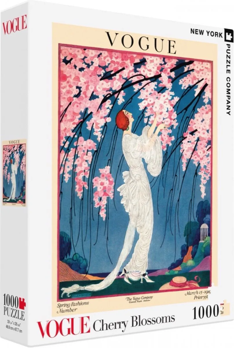 The New York Puzzle Company Vogue Cherry Blossoms 1000 Stuks - NPZVG1706