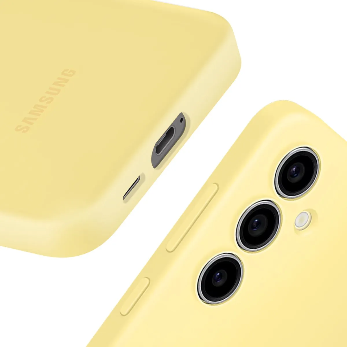 Samsung Silicone Hoesje S24 FE - Geel - EF-PS721CYEGWW