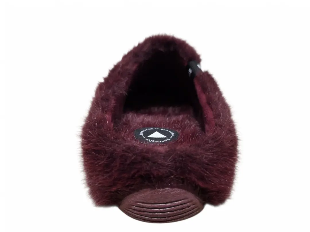 Verbenas York Budapest Burdeos Pantoffels - Rood - 39 - afbeelding 3 van 6