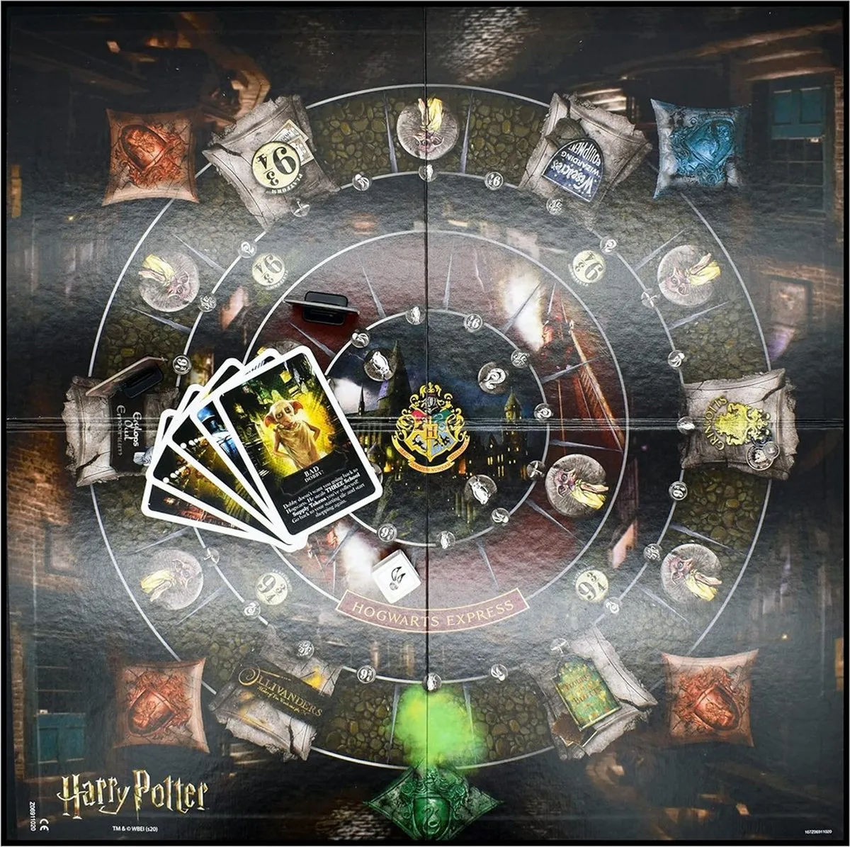 Harry Potter Diagon Alley Dash Bordspel - 2-4 Spelers