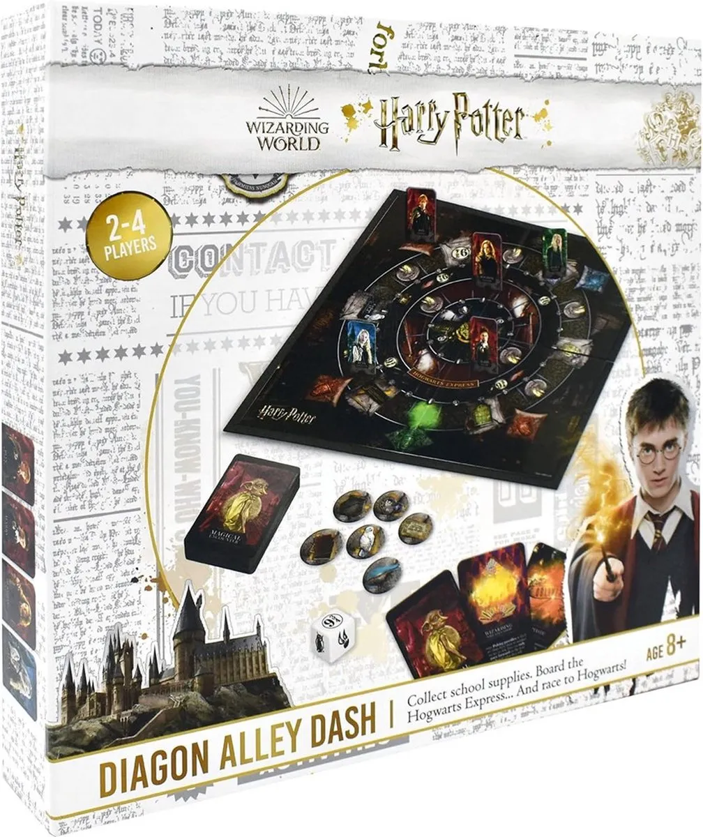 Harry Potter Diagon Alley Dash Bordspel