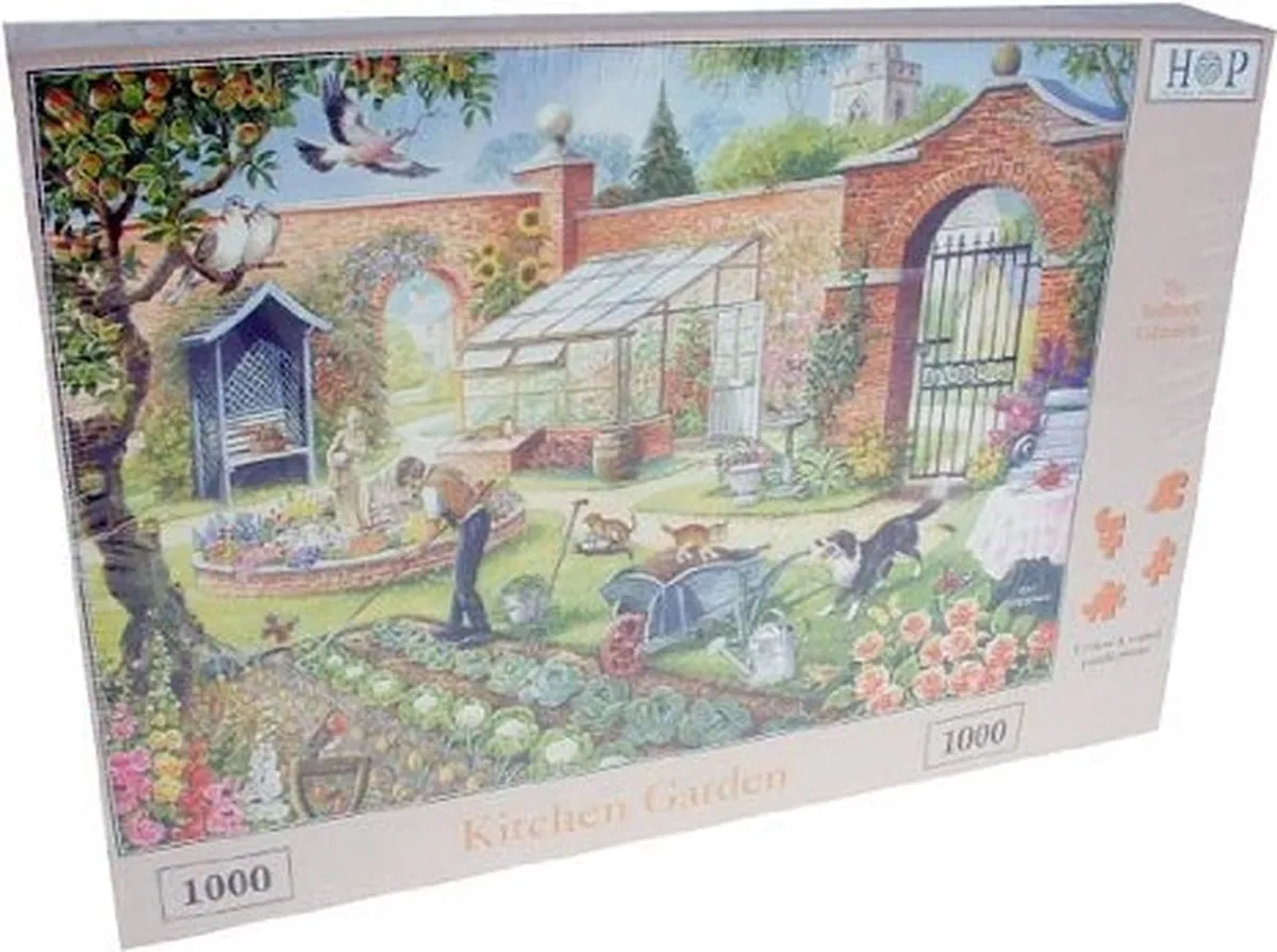 House Of Puzzles Kitchen Garden Legpuzzel 1000 Stuks - HP0152 Multicolor