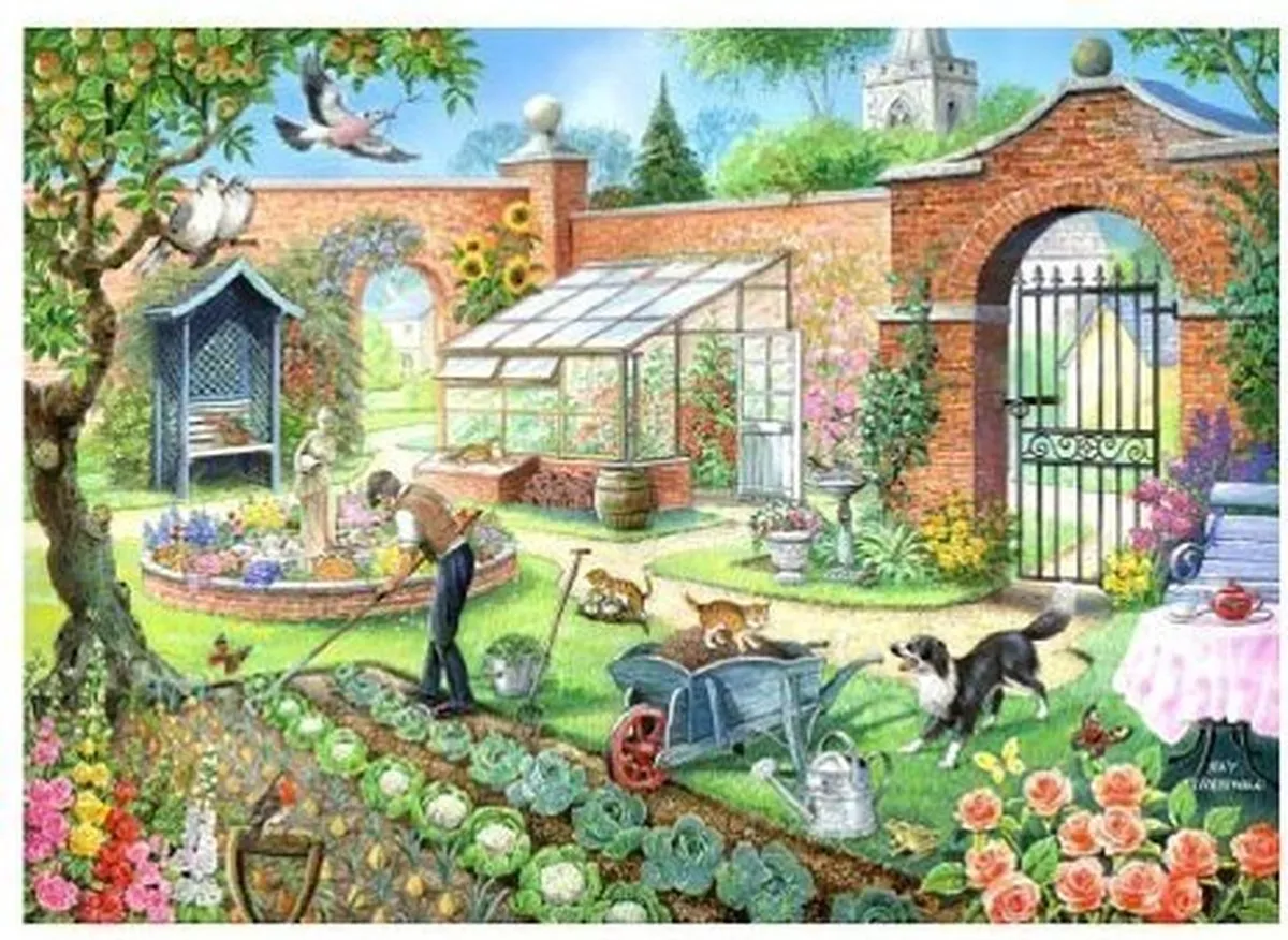 House Of Puzzles Kitchen Garden Legpuzzel 1000 Stuks