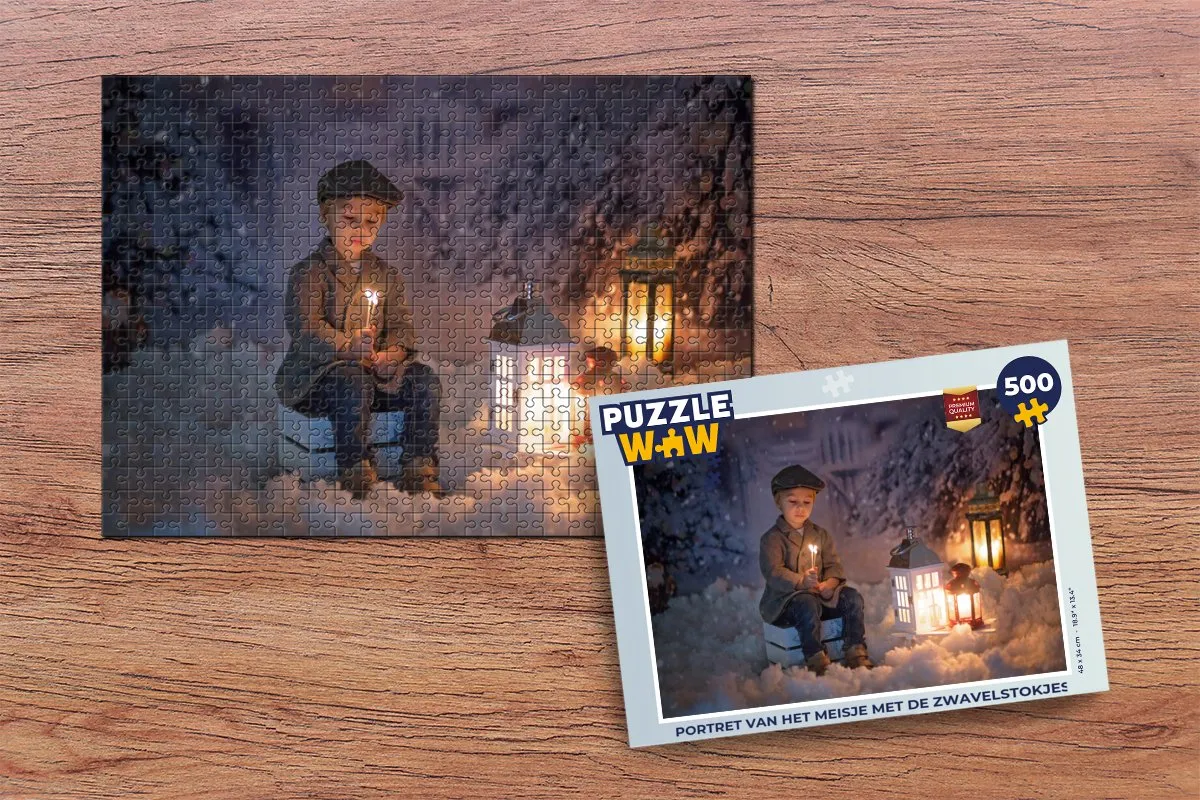 PuzzleWow Legpuzzel 500 Stuks - Multicolor